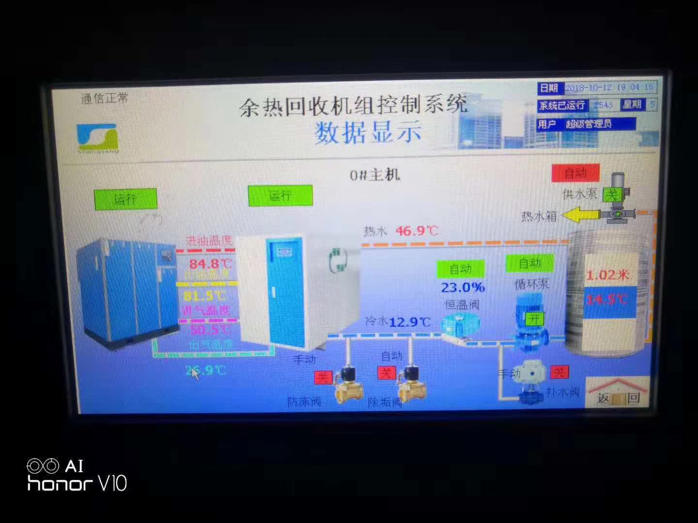 内蒙鄂尔多斯XX煤矿余热回收项目（2台185KW空压机油气双回收）(图2)